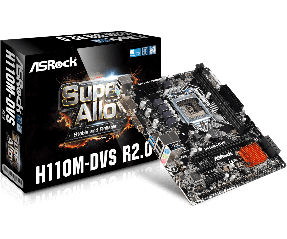 Asrock h110m dvs разгон